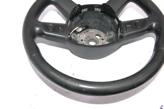 Audi A6 4F A4 8K Lederlenkrad Leder 4 Speichen Multifunktions - ohne Airbag - Bild 2
