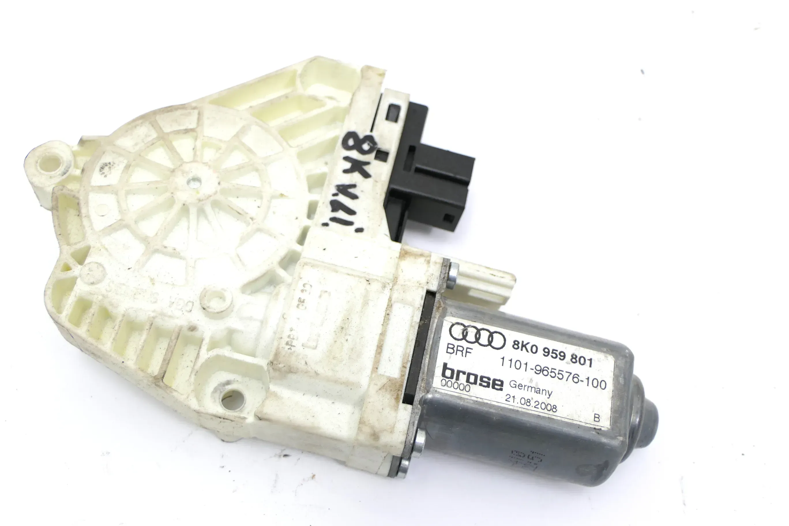 Audi A4 8K B8 A5 ektrischer Fensterheber Motor vorne links 8K0959801 - Bild 1