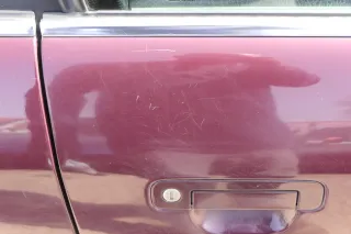 Audi A6 4A C4 Tür Türblatt vorne rechts Beifahrertür rot braun LZ3N ohneAnbautei - Bild 5