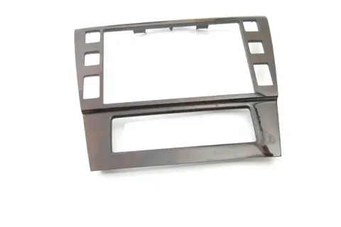 Superb 3U Mittelkonsole Verkleidung um Radio Blende 3U0858069H S07 Holz optik