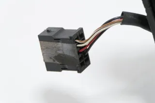 Audi A3 8L elektrischer Spiegel Außenspiegel links mit Glas schwarz LZ9U - Bild 2