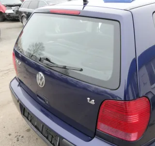 VW Polo 6N2 Heckklappe Klappe hinten Kofferraumklappe blau LB5N- ohne Anbauteile - Bild 3