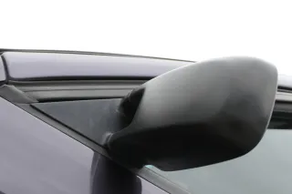 VW Passat 3A 35i elektrischer Spiegel Außenspiegel links + Glas schwarz matt - Bild 2