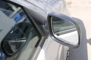 Skoda Fabia 6Y mechanischer Spiegel Außenspiegel rechts schwarz Glas - Bild 2