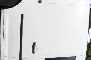 VW Caddy 3 2k Tür hinten rechts weiß LB9A Schiebetür - Bild 1