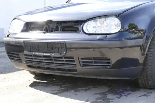 VW Golf 4 Stoßstange vorne Stoßfänger vorn vorne schwarz LC9Z schwarz SWR - Bild 4