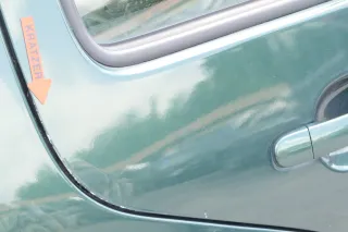 VW Bora Tür hinten rechts nur Limousine grün LC6M 1J5833056F - Bild 4