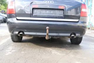 A6 4B Kombi Avant Stoßstange hinten Heckstoßstange schwarz LZ9W Facelift + PDC - Bild 1
