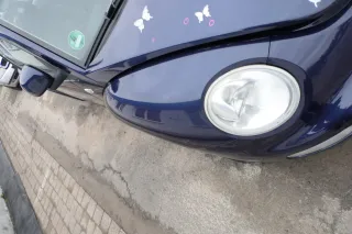 VW New Beetle 9C Kotflügel vorne rechts blau lila LG5T 1C0821104H - Bild 3