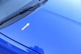 Skoda Fabia 6Y Motorhaube Klappe vorne blau LF5K vorn     (OHNEgrill!) - Bild 4