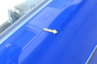 Skoda Fabia 6Y Kombi Limousine Tür vorne rechts Beifahrertür blau LF5K - Bild 7