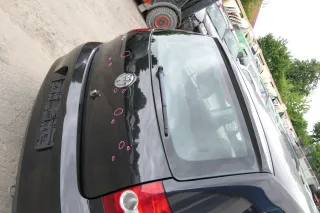 VW Fox 5Z Heckklappe Kofferraumklappe Klappe hinten + Scheibe schwarz LC9Z - Bild 3