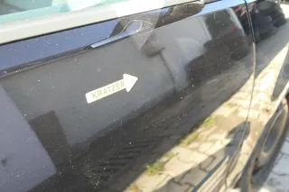 VW Polo 9N 9N3 Tür vorne rechts Beifahrertür 4/5-Türer schwarz LC9Z ohneAnbautei - Bild 3