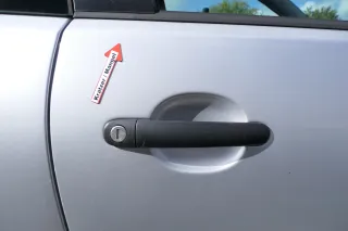 VW Polo 9N 9N3 Tür vorne rechts Beifahrertür 2/3-Türer silber LA7W ohneAnbauteil - Bild 9