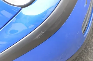 VW Golf 4 Stoßstange vorne Frontstoßstange Stoßfänger blau LW5Z SWR - Bild 8