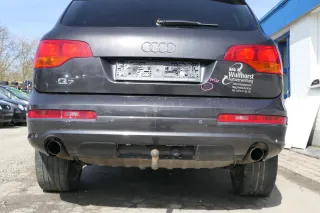 Audi Q7 4L Heckklappe hinten Kofferraumklappe mit Scheibe lavagrau grau LZ7L - Bild 2