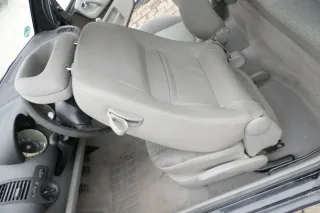Seat Arosa VW Lupo Sitz vorn links Fahrersitz Höhenverstellung höhenverste grau - Bild 7