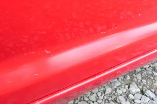 VW Touran 1T Tür hinten links rot LY3D mit Scheibe, sonst OHNE Anbauteile - Bild 4