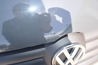VW Fox 5Z Motorhaube Klappe vorn vorne grau LI7F - Bild 2