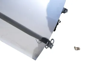 VW Golf 5 V 1K Tür Türrahmen hinten rechts 4/5-Türer silber LA7W - mit Scheibe - Bild 5