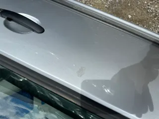 VW Golf 4 Tür vorne links Fahrertür 2/3-Türer silber LA7W ohneAnbauteile - Bild 3