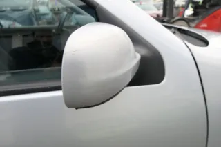 Golf 4 Bora elektrischer Spiegel vorne rechts Außenspiegel grau silber LA7W Glas - Bild 2