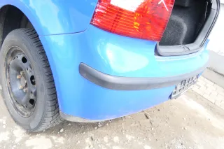 VW Polo 9N 9N3 Stoßstange Heckstoßstange hinten blau LA5F - Bild 4