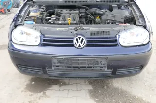 VW Golf 4 1J Stoßstange vorne Stoßfänger vorn blau LC5H - Bild 1