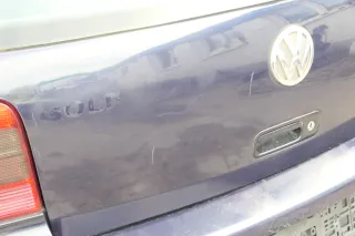 VW Golf 4 Limousine Heckklappe Kofferraumklappe Klappe hinten blau LC5H -ohneAnb - Bild 2