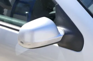 Golf 4 Bora elektrischer Spiegel vorne rechts Außenspiegel grau silber LA7W Glas - Bild 1