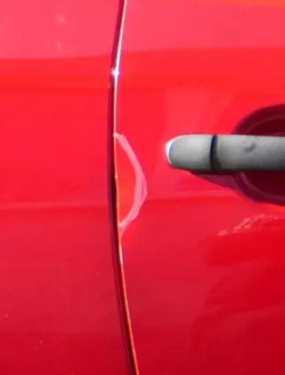 Golf 5 V 1K Tür Türblatt vorne rechts Beifahrertür 2/3-Türer rot LY3D - Bild 3