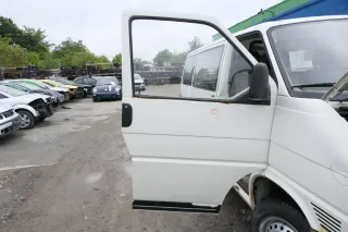 VW T4 Tür vorne rechts weiß R902 Beifahrertür Caravelle 7D0831056C ohneAnbauteil - Bild 7