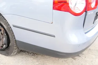 Passat 3C Kombi Stoßstange hinten Heckstoßstange Stoßfänger blau LC7Z PDC - Bild 3