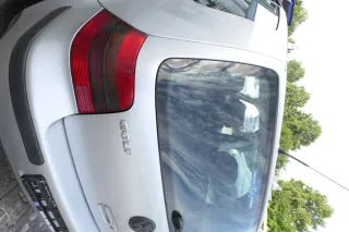 VW Golf 4 Limousine Heckklappe Kofferraumklappe Klappe hinten silber LA7W ohnAnb - Bild 2