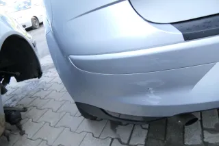 Seat Altea 5P Stoßstange hinten Heckstoßstange Stoßfänger grau silber LS7N - Bild 9
