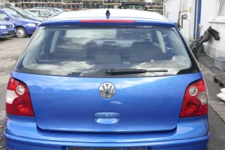VW Polo 9N3 9N Heckklappe Kofferraumklappe Klappe blau LA5M -ohne Anbauteile - Bild 1