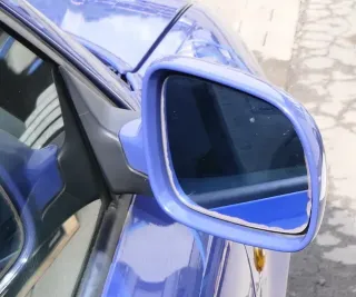 Audi A3 8L elektrischer Spiegel Außenspiegel rechts blau LX5M kornblume - Bild 2