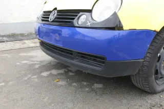 VW Lupo 6x Stoßstange vorne Frontstoßstange Stoßfänger blau LW5Z jazzblue - Bild 3