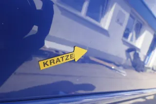 VW Lupo Seat Arosa Tür vorne rechts Beifahrertür blau LW5Z (für elektr.Fenst - Bild 4