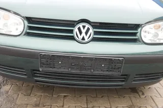 VW Golf 4 1J Stoßstange vorne Stoßfänger vorn grün LC6M Frontstoßstange - Bild 2