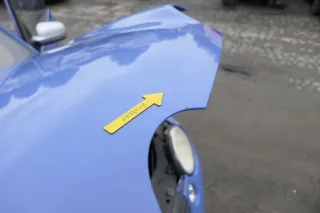 VW Lupo Motorhaube KLappe vorne blau LR5A - Bild 4