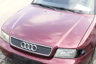 Audi A4 B5 Motorhaube Haube Klappe vorne rot braun LZ3L bis ca. Bj. 1999 - Bild 3