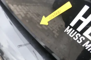 Seat Ibiza 6J Heckklappe Klappe hinten 4/5-Türer schwarz LC9Z mit Scheibe - Bild 2