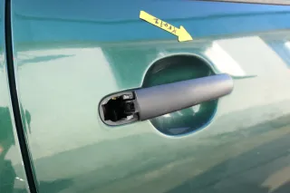 VW Golf 4 Tür vorne rechts Beifahrertür 2/3-Türer grün LC6M brightgreen ohnAnbau - Bild 8