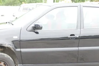 VW Polo 6N 6N2 Tür vorne links Fahrertür 4/5-Türer schwarz L041 ohneAnbauteile - Bild 1