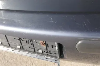 VW Golf 4 Limousine Stoßstange hinten Heckstoßstange Stoßfänger blau grau LC7V h - Bild 5