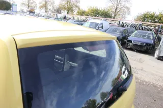 VW Fox 5Z Heckklappe Kofferraumklappe Klappe hinten + Scheibe gelb LY1C - Bild 3