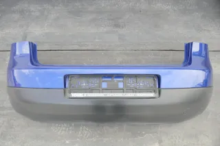 VW Golf 5 1K Limousine Stoßstange hinten Heckstoßstange blau LC5J - Bild 1