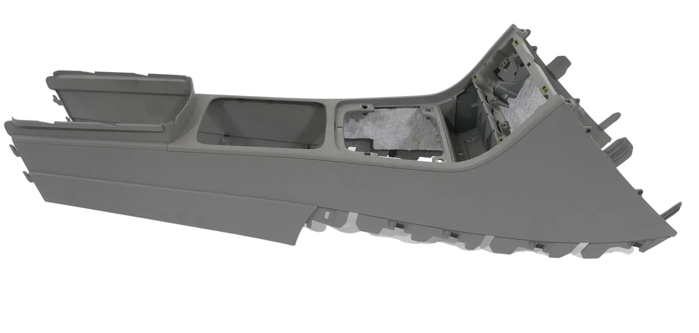 VW Passat 3C B6 Mitteltunnel Aschenbecher Verkleidung Abdeckung grau classicgrey - Bild 1