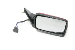 VW Golf 3 Vento elektrischer Spiegel Außenspiegel rechts mit Glas rot - Bild 1
